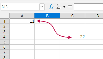 Connectors in Calc